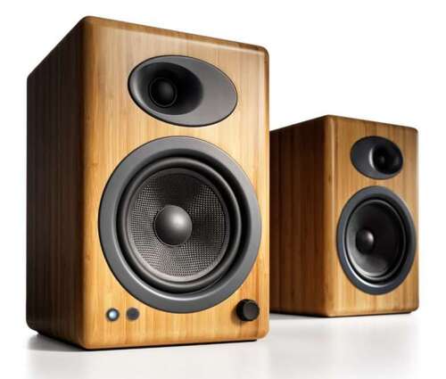 Audioengine A5+ Classic Natural Bamboo