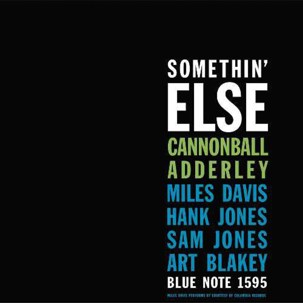 Cannonball Adderley Somethin' Else (Classic Vinyl Series)