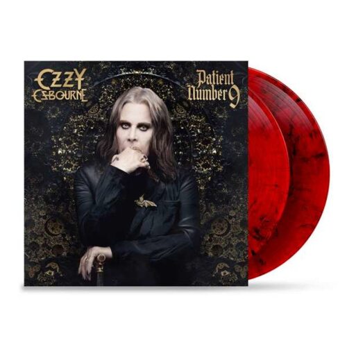Ozzy Osbourne Patient Number 9 Transparent Red & Black Marbled Coloured Vinyl (2 LP)