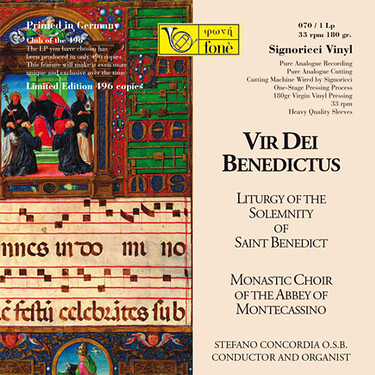 Vir Dei Benedictus Liturgy of the Solemnity of Saint Benedict