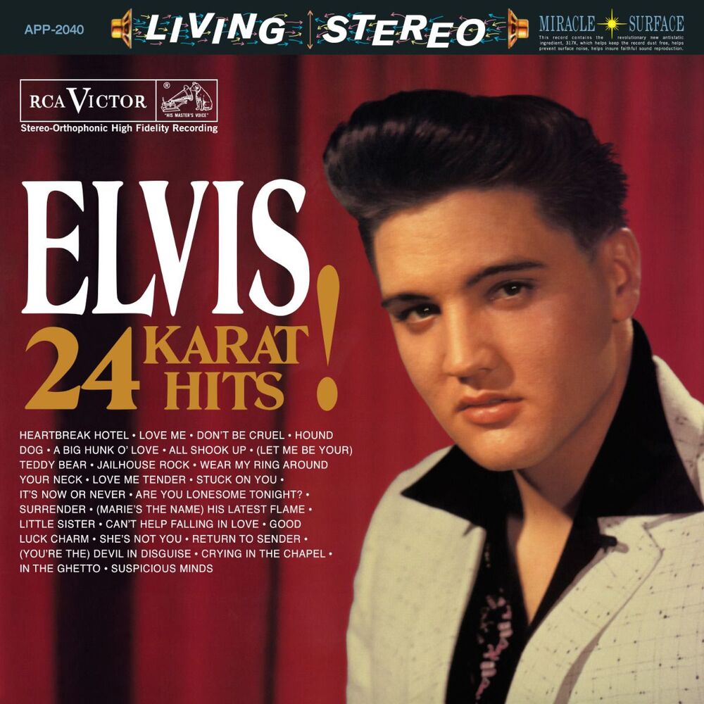 Elvis Presley Elvis 24 Karat Hits! 45RPM (3 LP)