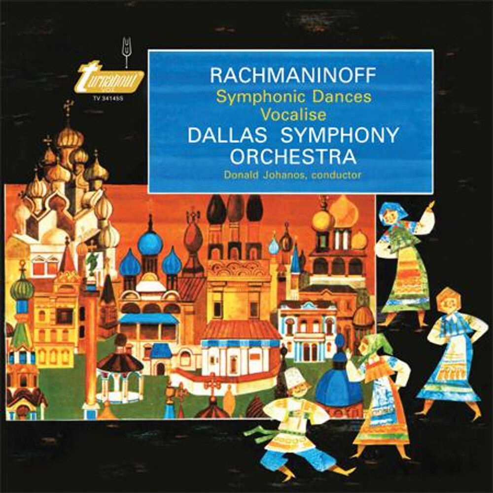 Donald Johanos & Dallas Symphony Orchestra Rachmaninoff Symphonic Dances & Vocalise 45RPM (2 LP)