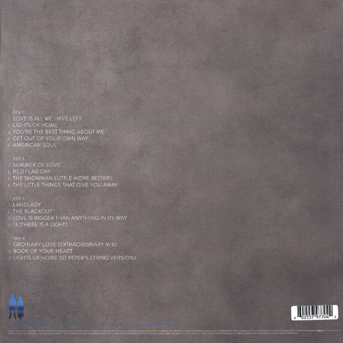 U2 Songs of Experience Translucent Cyan Blue Coloured Vinyl (2 LP)