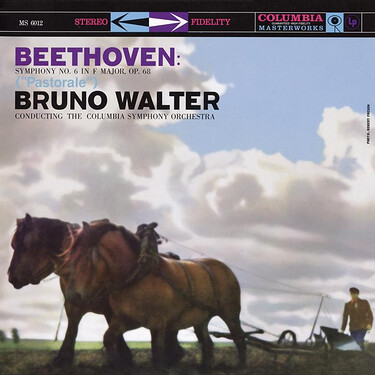 Bruno Walter & The Columbia Symphony Orchestra Beethoven Symphony No. 6 "Pastorale" 45RPM (2 LP)