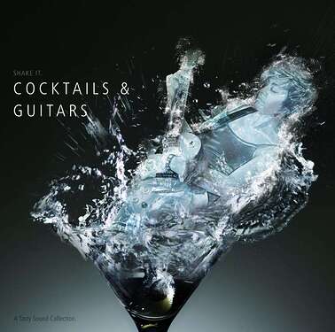 A Tasty Sound Collection Cocktails & Guitars CD