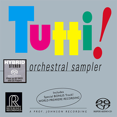 Various Artists Tutti! Orchestral Sampler Hybrid Stereo SACD