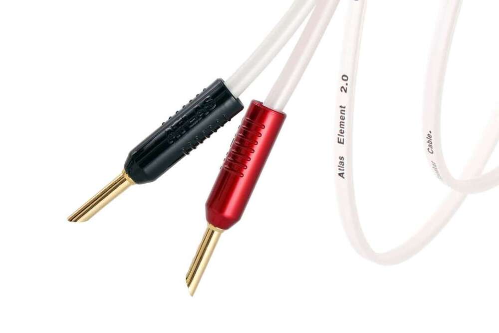 Atlas Cables Element Achromatic 2.0 Banana (3 м.)