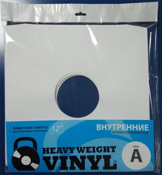 Heavy Weight Vinyl Inner Record Sleeves Type A Set (12 pcs.)