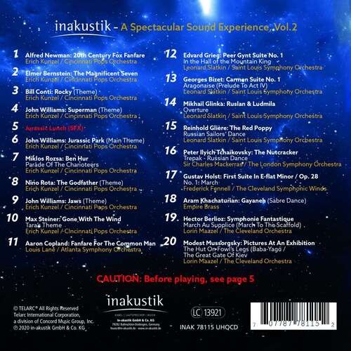 Various Artists A Spectacular Sound Experience Vol.2 UHQCD