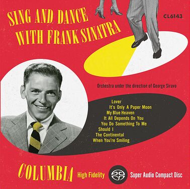 Frank Sinatra Sing And Dance With Frank Sinatra Hybrid Mono SACD