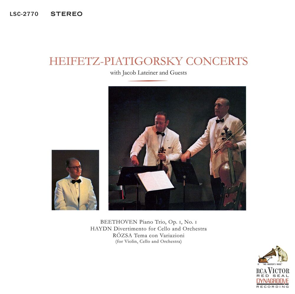 Jascha Heifetz & Gregor Piatigorsky Heifetz-Piatigorsky Concerts with Jacob Lateiner & Guests Hybrid Stereo SACD