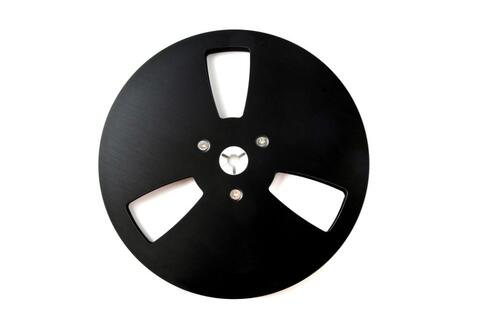 MMS-Records 7inch Metal Reel Black