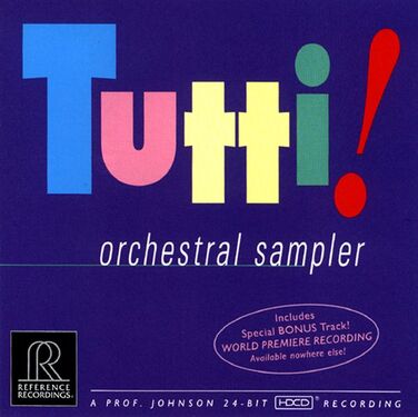 Various Artists Tutti! Orchestral Sampler HDCD