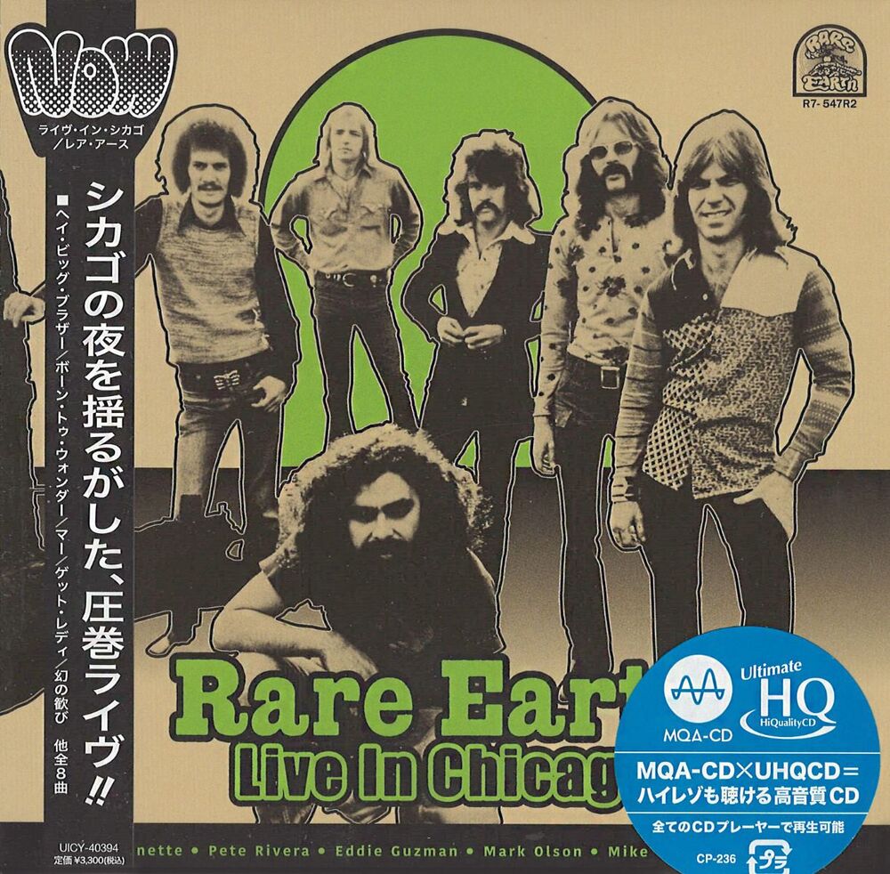 Rare Earth Live Chicago UHQCD