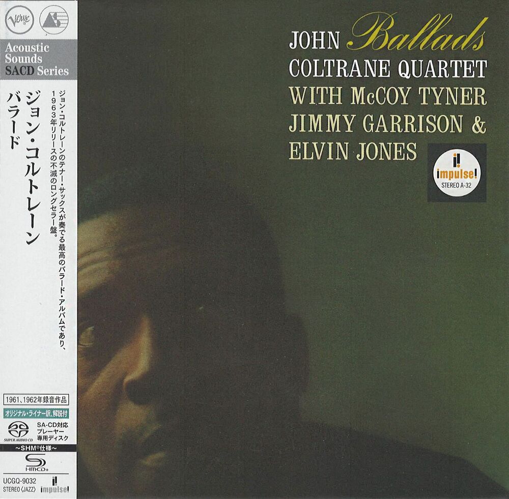 John Coltrane Quartet Ballads (Acoustic Sounds Series) SHM-SACD