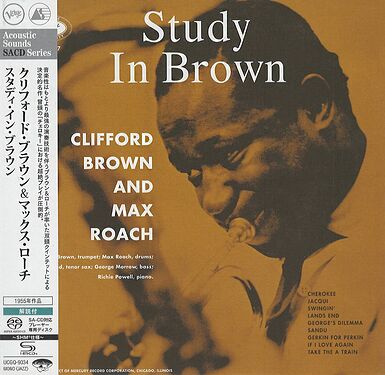 Clifford Brown & Max Roach Study In Brown (Acoustic Sounds Series) SHM-SACD