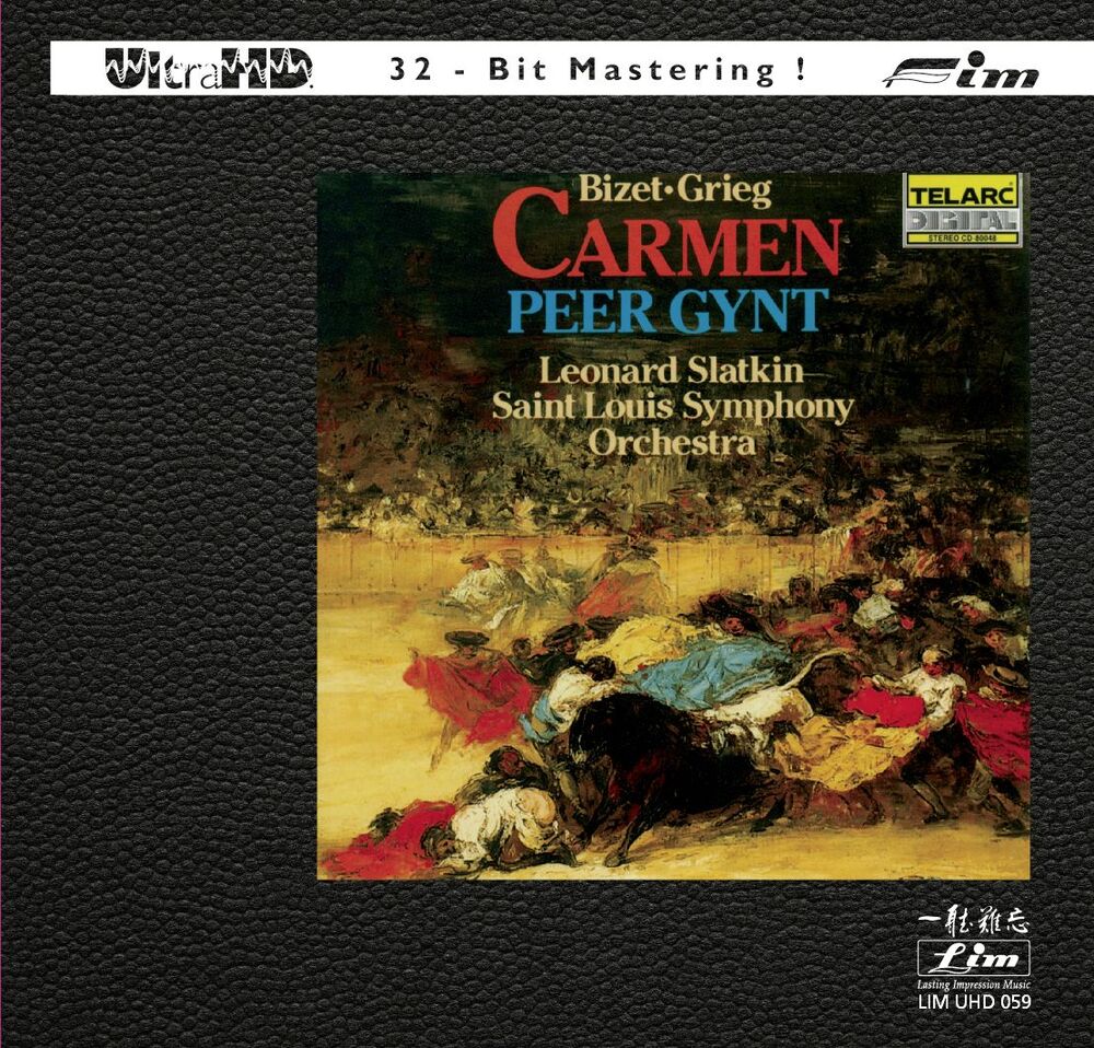 Leonard Slatkin & St.Louis Symphony Orchestra Bizet: Carmen Suite & Grieg: Peer Gynt Ultra HD