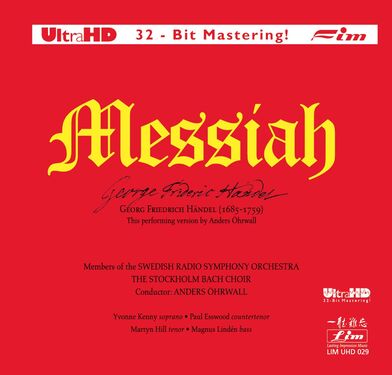 Anders Ohrwall & The Swedish Radio Symphony Orchestra Handel Messiah 2 Ultra HD