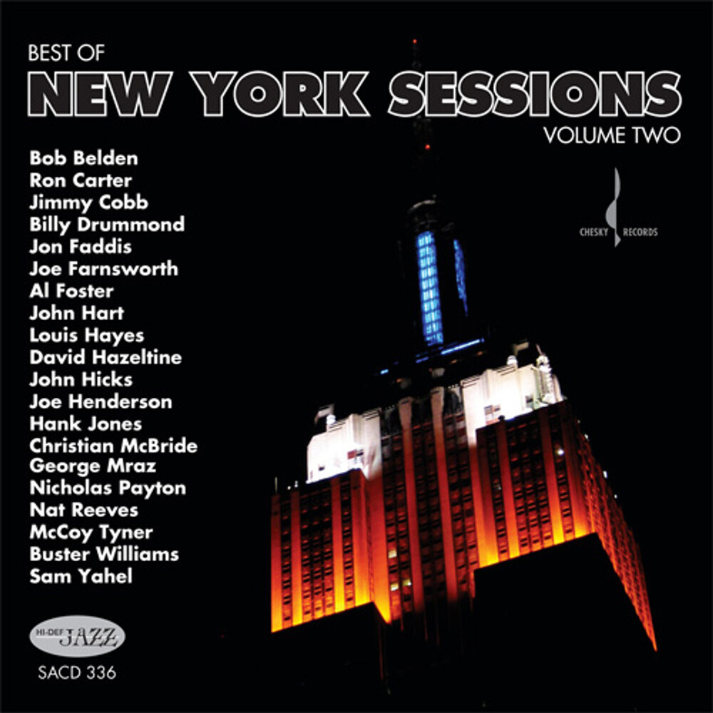 Various Artists Best Of New York Sessions Volume Two Hybrid Multi-Channel & Stereo SACD