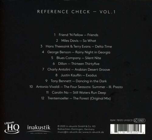 Various Artists Canton Reference Check Vol.1 UHQCD