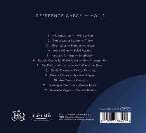 Various Artists Canton Reference Check Vol.2 UHQCD