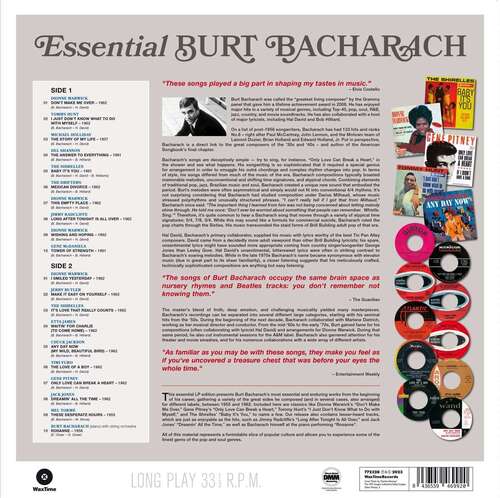 Various Artists Essential Burt Bacharach: Celebrating 95 Years