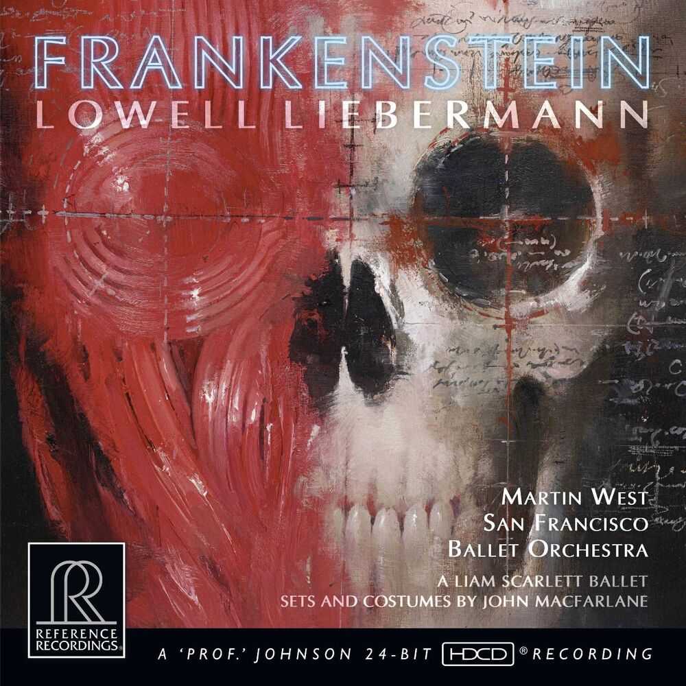 Martin West & San Francisco Ballet Orchestra Lowell Liebermann Frankenstein (2 HDCD)