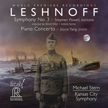 Michael Stern & Kansas City Symphony Leshnoff Symphony No.3 & Piano Concerto Hybrid Multichannel SACD