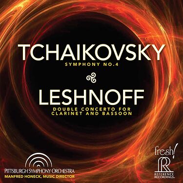 Manfred Honeck & Pittsburgh Symphony Orchestra Tchaikovsky: Symphony No.4 & Leshnoff: Double Concerto For Clarinet And Bassoon Hybrid Multi-Channel & Stereo SACD