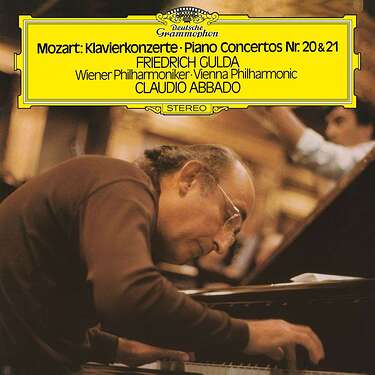 Friedrich Gulda, Claudio Abbado & Wiener Philharmoniker Mozart Piano Concertos Nos.20 & 21