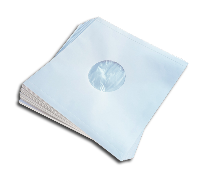 OnlyVinyl Inner Record Sleeves White