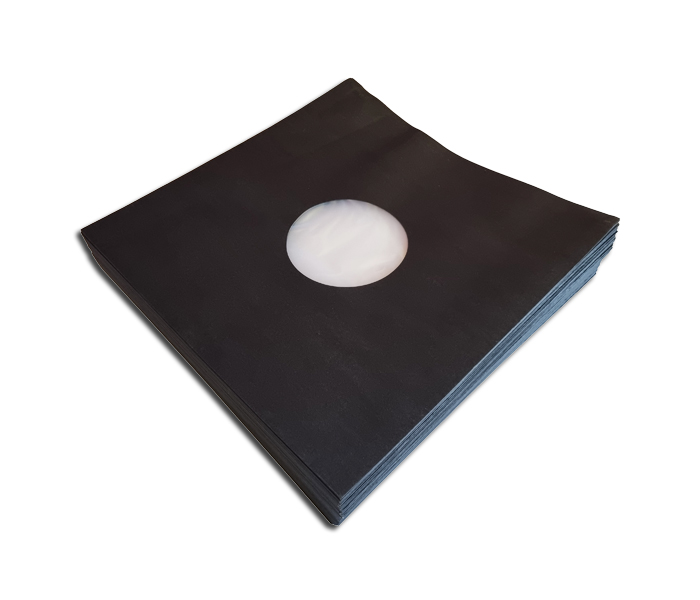 OnlyVinyl Inner Record Sleeves Black