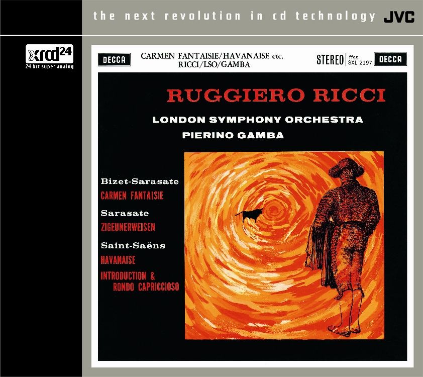 Ruggiero Ricci, Piero Gamba & London Symphony Orchestra Carmen Fantaisie XRCD24
