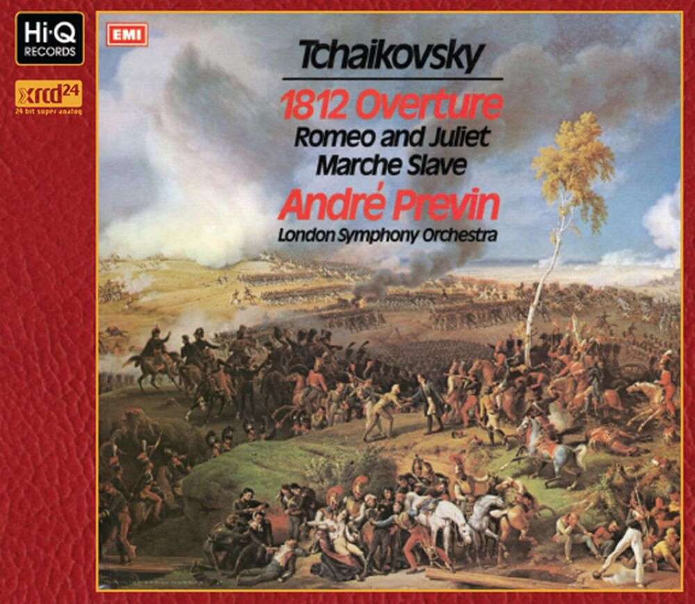 Andre Previn & London Symphony Orchestra Tchaikovsky: 1812, Romeo & Juliet, Marche Slave XRCD24