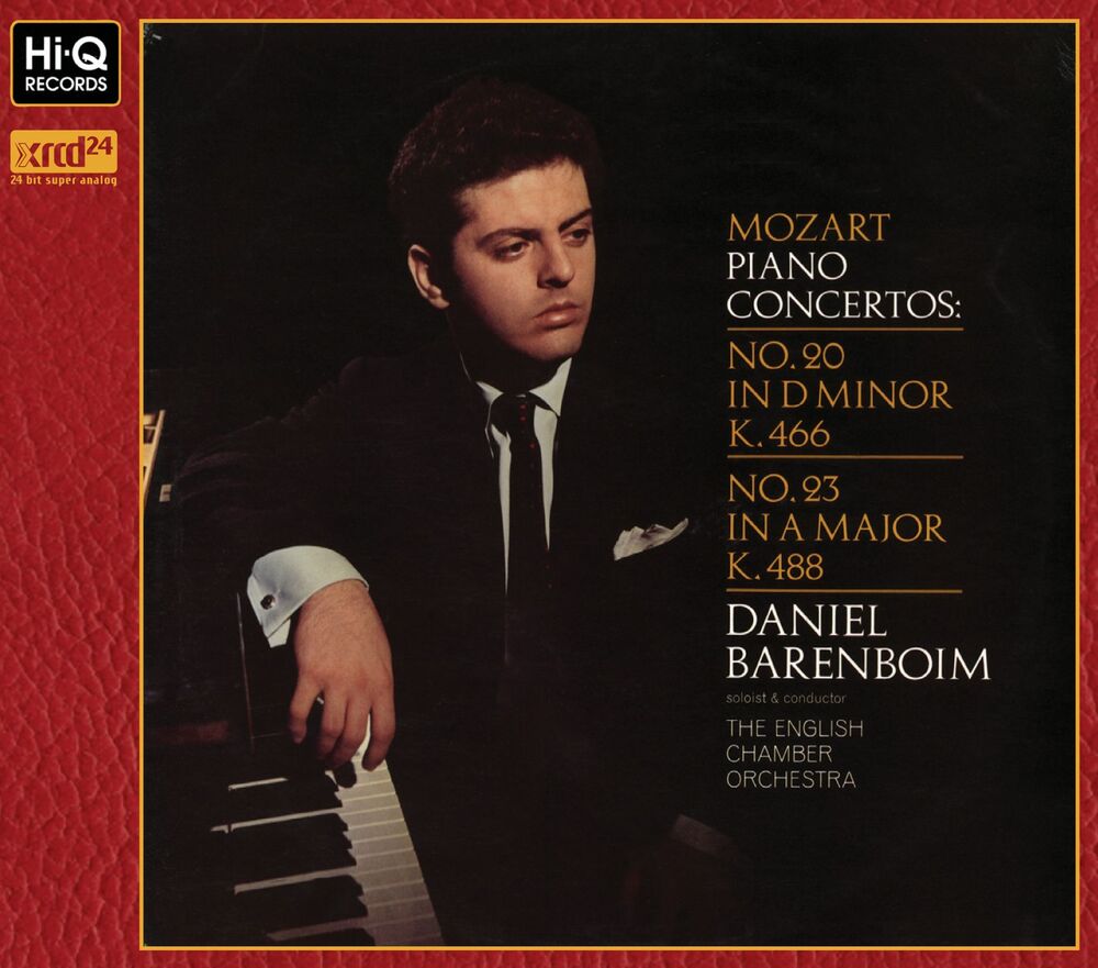 Daniel Barenboim & English Chamber Orchestra Mozart Piano Concertos No.20 & 23 XRCD24