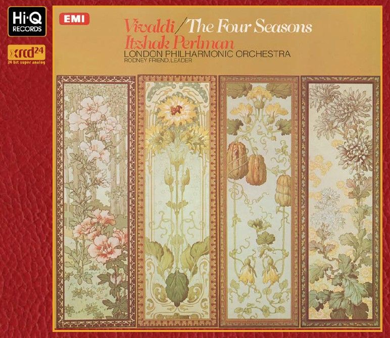 Itzhak Perlman, Rodney Friend & London Philharmonic Orchestra Vivaldi The Four Seasons XRCD24