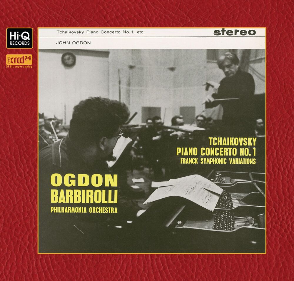 John Ogdon, Sir John Barbirolli & Philharmonia Orchestra Tchaikovsky Piano Concerto No.1 XRCD24