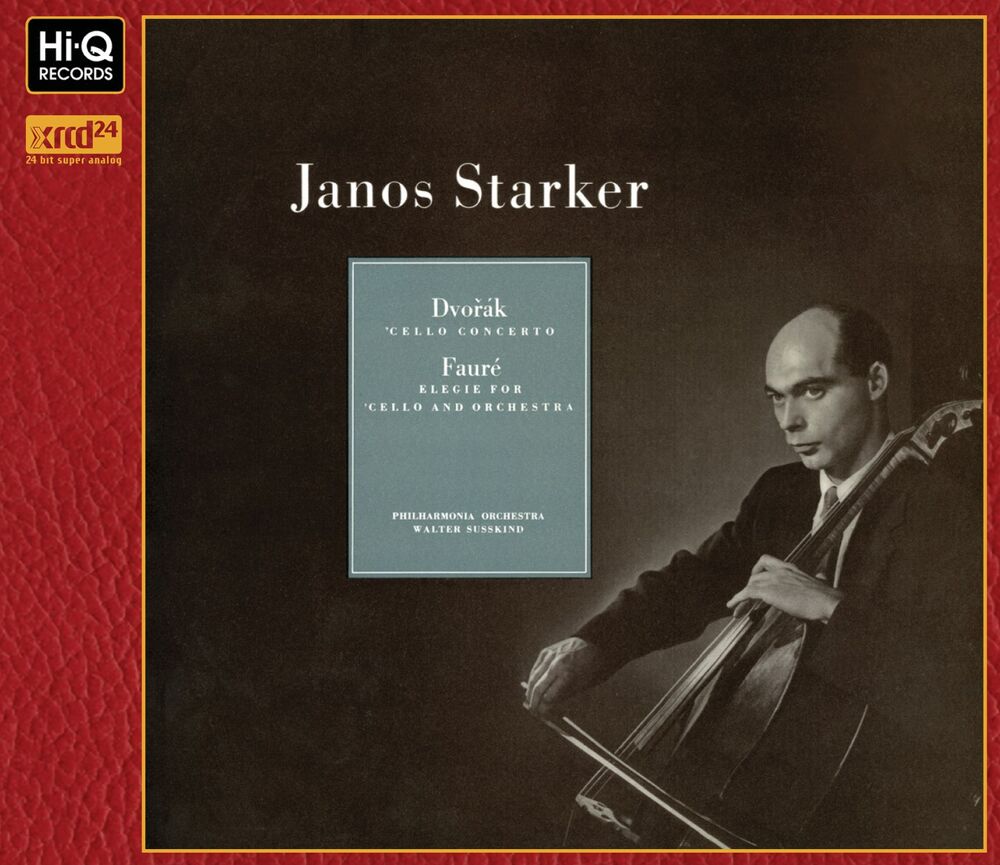 Janos Starker, Walter Susskind & The Philharmonia Orchestra Dvorak: Cello Concerto & Faure: Elegie For Cello And Orchestra XRCD24
