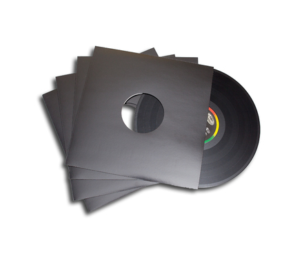 OnlyVinyl Outer Record Sleeves Cardboard Maxi Black