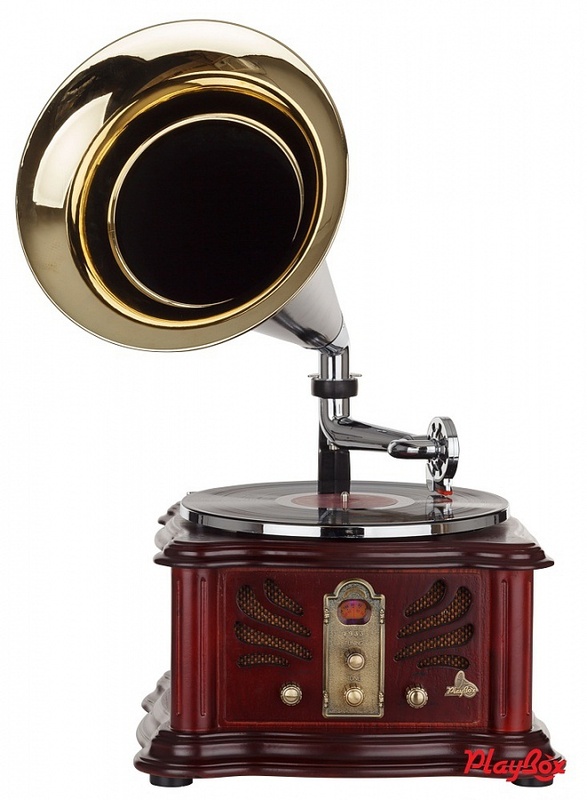 Playbox Gramophone-I Cherry