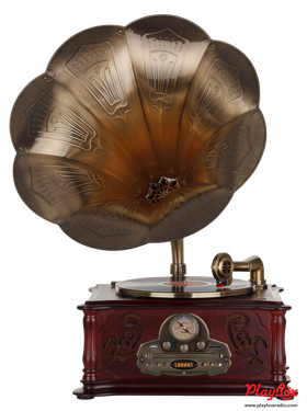 Playbox Gramophone-IV Cherry