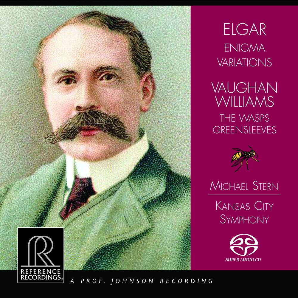 Michael Stern & Kansas City Symphony Elgar & Vaughan Williams: Enigma Variations & The Wasps Hybrid Multi-Channel & Stereo SACD