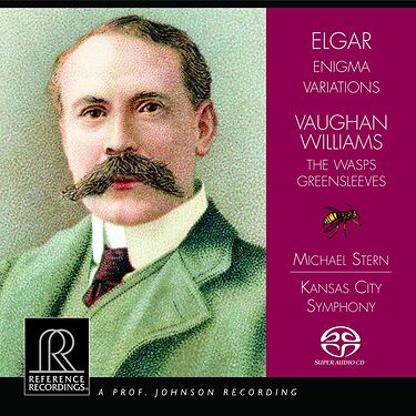 Michael Stern & Kansas City Symphony Elgar & Vaughan Williams: Enigma Variations & The Wasps Hybrid Multi-Channel & Stereo SACD