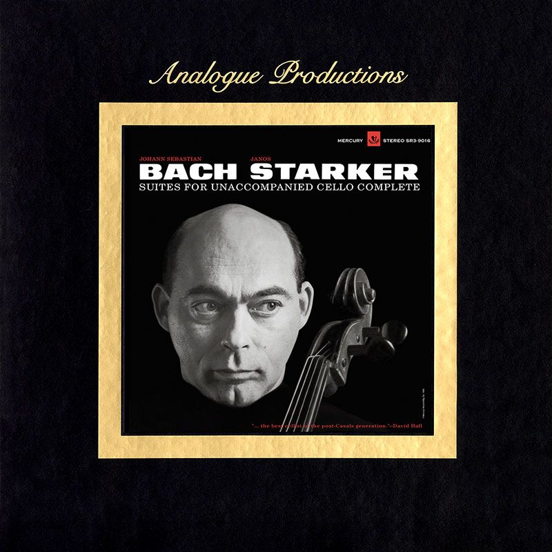 Janos Starker Bach Suites For Unaccompanied Cello Complete 45RPM Box Set (6 LP)