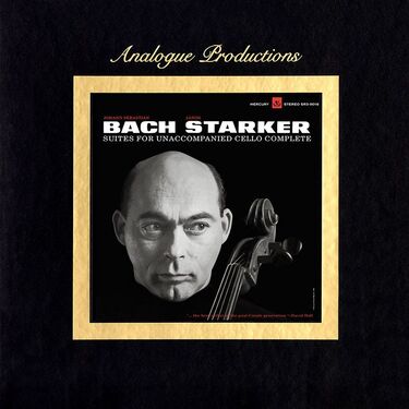 Janos Starker Bach Suites For Unaccompanied Cello Complete 45RPM Box Set (6 LP)