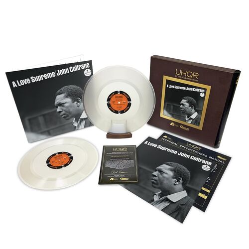 John Coltrane A Love Supreme UHQR Clarity Vinyl 45RPM Box Set (2 LP)