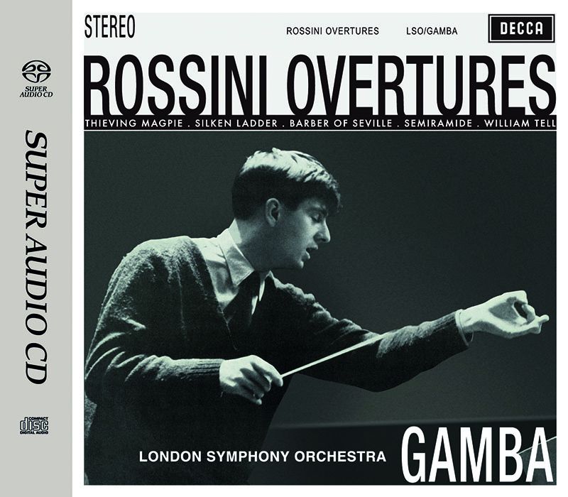 Pierino Gamba & London Symphony Orchestra Rossini Overtures Hybrid Stereo SACD
