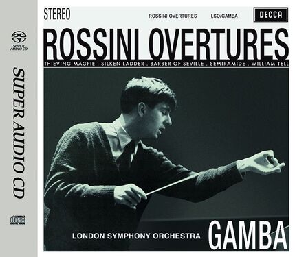 Pierino Gamba & London Symphony Orchestra Rossini Overtures Hybrid Stereo SACD