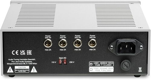 Pro-Ject Audio Power Box RS2 Sources Silver