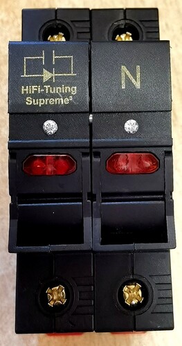 HiFi-Tuning Supreme³ Fuse Holder Double Pole Diamond Version 10,3 x 38 мм